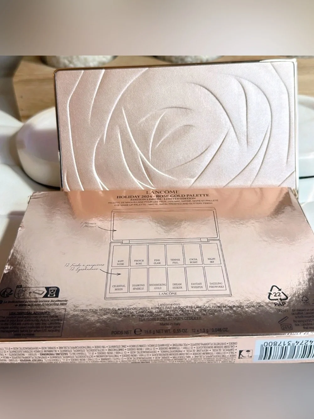 Lancome Holiday 2024 - Rose Gold Palette - Limited Edition NWT